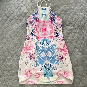 Peppermayo White Printed Dress